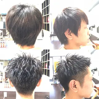 メンズ 前之園 ひかるのヘアスタイル