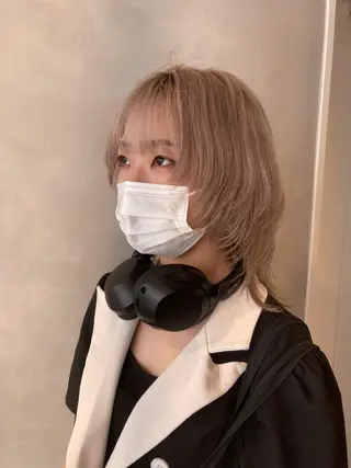 ショート カラー ✳️ウルフ/メンズ/ スパイラルパーマ✳️のヘアスタイル