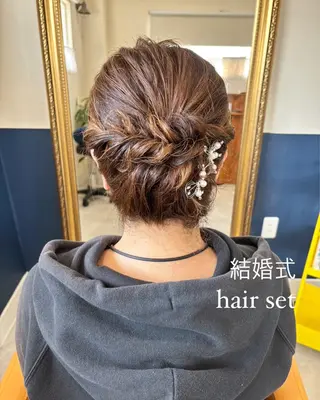 ヘアアレンジ 髪の家 tikiのヘアスタイル