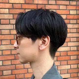 ミディアム メンズ 尭部 佑太のヘアスタイル