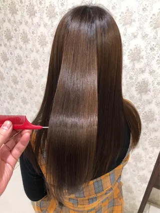 ロング 再現性◎✨艶髪🔆 川﨑友稀のヘアスタイル