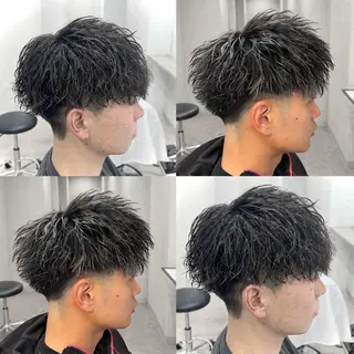 ショート パーマ メンズ 🔥EDEN春日部パ ーマ特化SHOTAのヘアスタイル