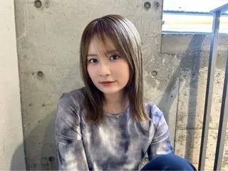 ミディアム 森本 倭のヘアスタイル