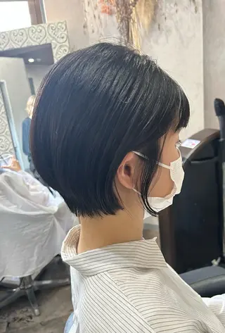 ショート giniro ホソミのヘアスタイル
