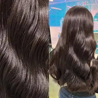 セミロング カラー ヘアアレンジ 🥀社内技術講師🥀 稲場皓一のヘアスタイル