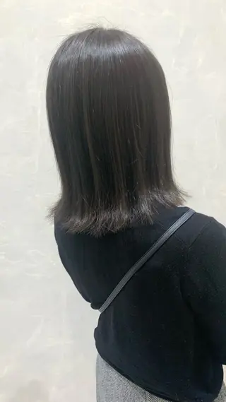 ミディアム カラー 癖毛改善縮毛矯正 /中山なかやまのヘアスタイル