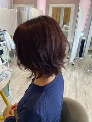 ショート かまだ しおりのヘアスタイル