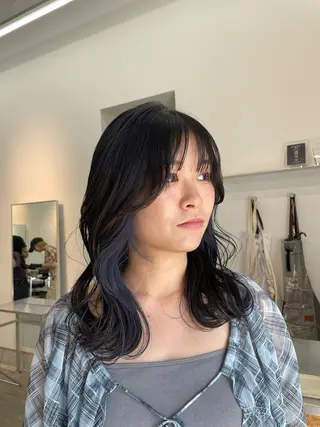 セミロング 宮本 祥生のヘアスタイル