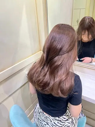 ロング カラー 🟠髪質改善縮毛矯正 YUTO🟠のヘアスタイル