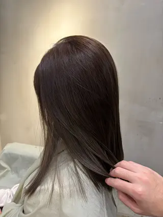 ミディアム カラー 中園康 /カラー/ブリーチのヘアスタイル