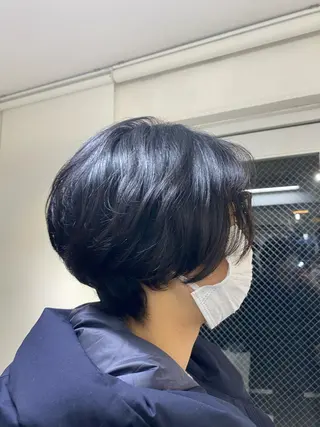 ショート パーマ ショートヘア / 星野菜月のヘアスタイル
