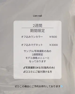 ネイル Lien nail .Haniのネイルデザイン