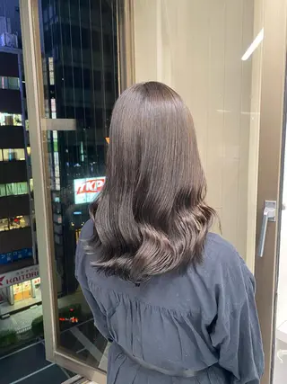 ロング カラー ヘアアレンジ TRU Shino🦋のマツエク・マツパデザイン