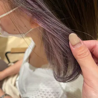 ミディアム カラー ヘアアレンジ 高井瑠華🌼 ストカールカット特化のヘアスタイル