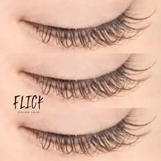 マツエク・マツパ FLICK　EYE LASH河原町店のマツエク・マツパデザイン