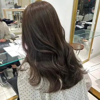 ロング カラー 透明感カラー 古山 結季🌙🖤のヘアスタイル