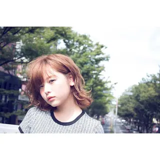 ミディアム カラー 内藤 達也のヘアスタイル