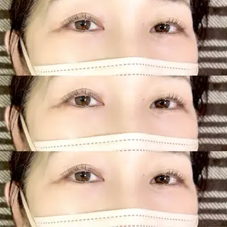 マツエク・マツパ そそ　喜 多のヘアスタイル