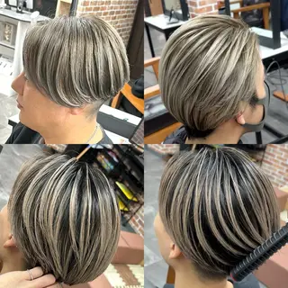 カラー メンズ ギャルの革命児 秀斗のヘアスタイル