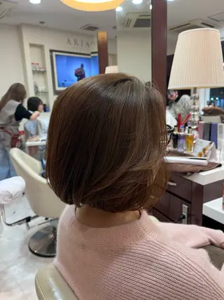 ミディアム 𝒩𝑜𝓃𝑜 / lenahcARIAのヘアスタイル