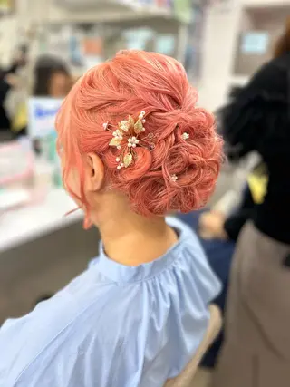 ミディアム へアセット/心斎橋 支持率No.1✨🌈のヘアスタイル