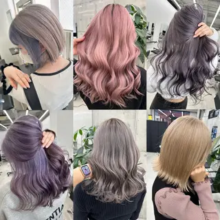ロング カラー 原宿ハイトーンカラー 🌼みるい🌼のヘアスタイル