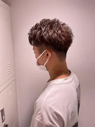 ショート メンズ スパイキー/フェザー /波巻き/かいとのヘアスタイル