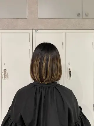 ミディアム やまぐち まなみのヘアスタイル