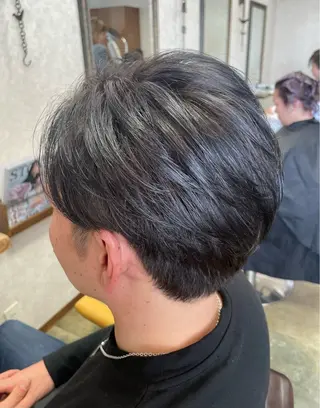 ショート カラー メンズ 三川 啓英 / 縮毛矯正/髪質改善のヘアスタイル