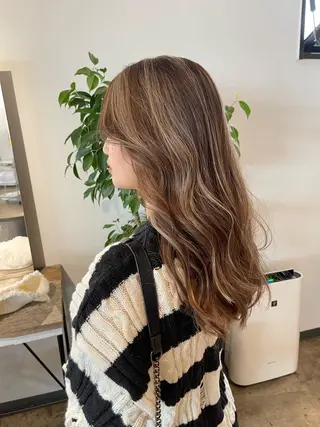 セミロング メンズケアブリーチ 特化🔥村田のヘアスタイル