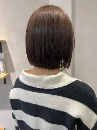 ショート カラー ヘアアレンジ IVY villa Suzu.のヘアスタイル