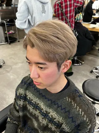 カラー 新世代パーマ⚡️ の達人トモ⚡️のヘアスタイル