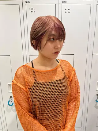 カラー 河原 楓樹のヘアスタイル