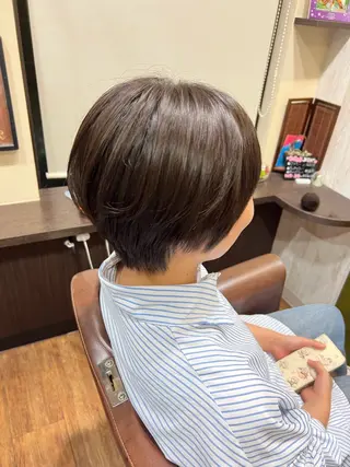 ショート 【縮毛矯正/カラー】 今野寛己のヘアスタイル