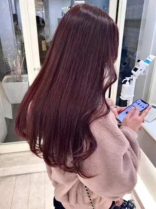 ロング カラー ParveMix 🪽鳥取彩花のヘアスタイル