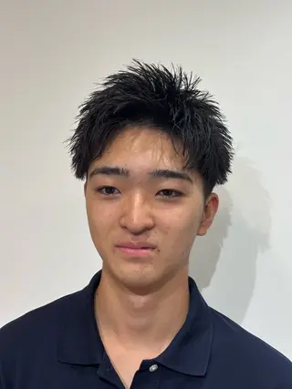 ショート メンズ 【店長】メンズ職人 短髪　ハイトーン🔥のヘアスタイル
