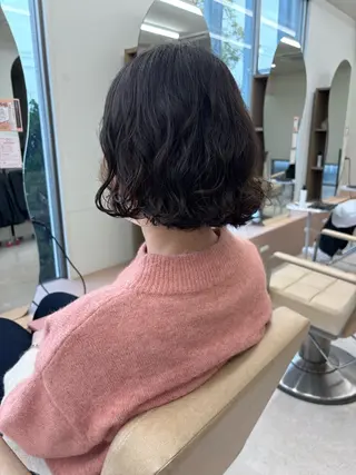 パーマ 増元 愛玲のヘアスタイル
