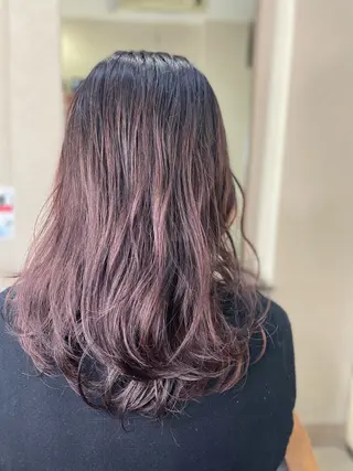 ロング カラー カラー/フリーランス 鈴木 亜紀子のヘアスタイル