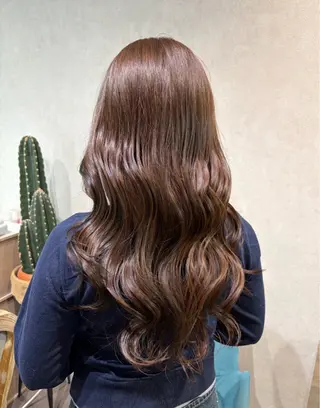 ロング カラー 透明感カラー🫧🎀 まりなのヘアスタイル