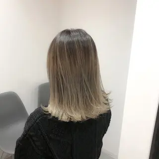 ミディアム 上野 泰誠のヘアスタイル