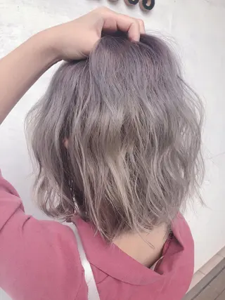 ミディアム カラー MODEK's阿倍野 伊藤サダキのヘアスタイル
