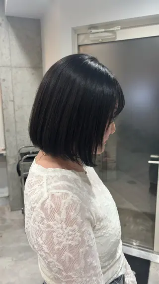 ミディアム カラー 暖色カラー🍓 sachi🤍のヘアスタイル