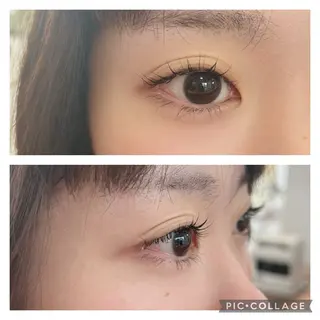 マツエク・マツパ attrice 秋山梨紗のマツエク・マツパデザイン