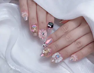 ネイル M🌷nail 長さだし専門店のネイルデザイン