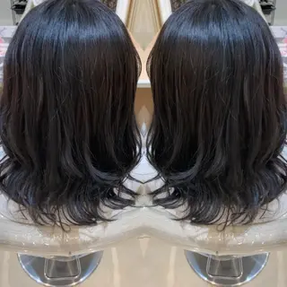 ミディアム 🩵波巻き/ツイスパ HARU💎のヘアスタイル