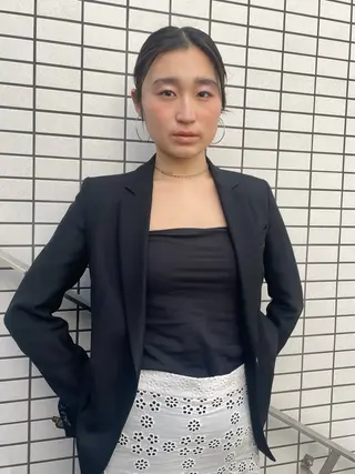 ロング カラー ヘアアレンジ 透明感カラー/パーマ hitomiのヘアスタイル