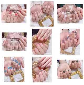 ショート ネイル 👑enen style👑のネイルデザイン