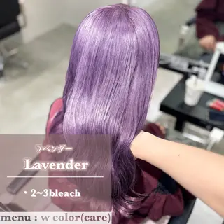 カラー ヘアアレンジ 艶髪ハイトーン/ ブロンド/Nagiのヘアスタイル