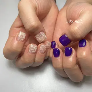 ネイル mks＊nail //  枚方長尾のネイルデザイン