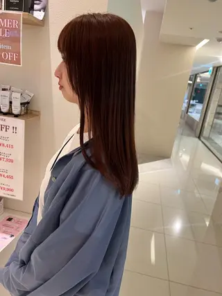 ロング 🫧ツヤ髪個室美容室 安食茉莉🫧のヘアスタイル